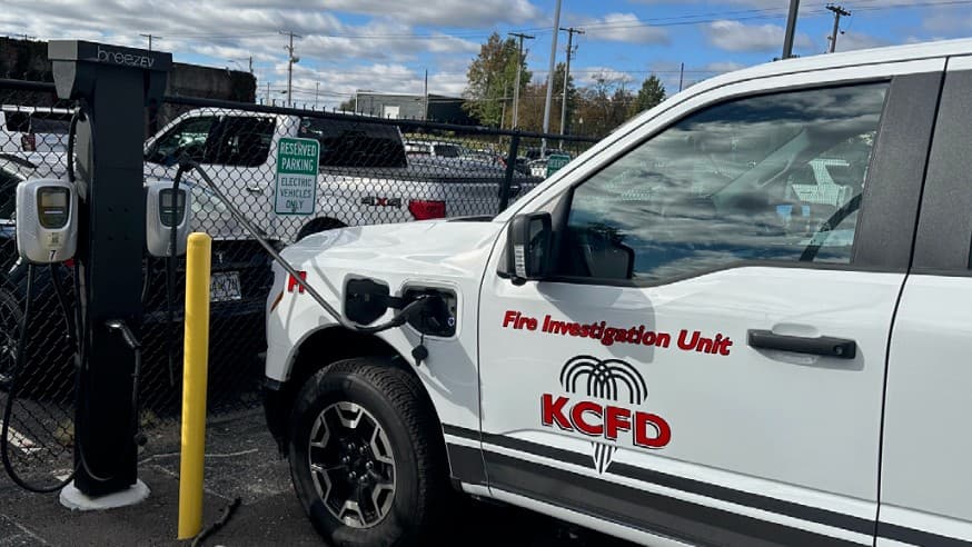 fire dept ev charger